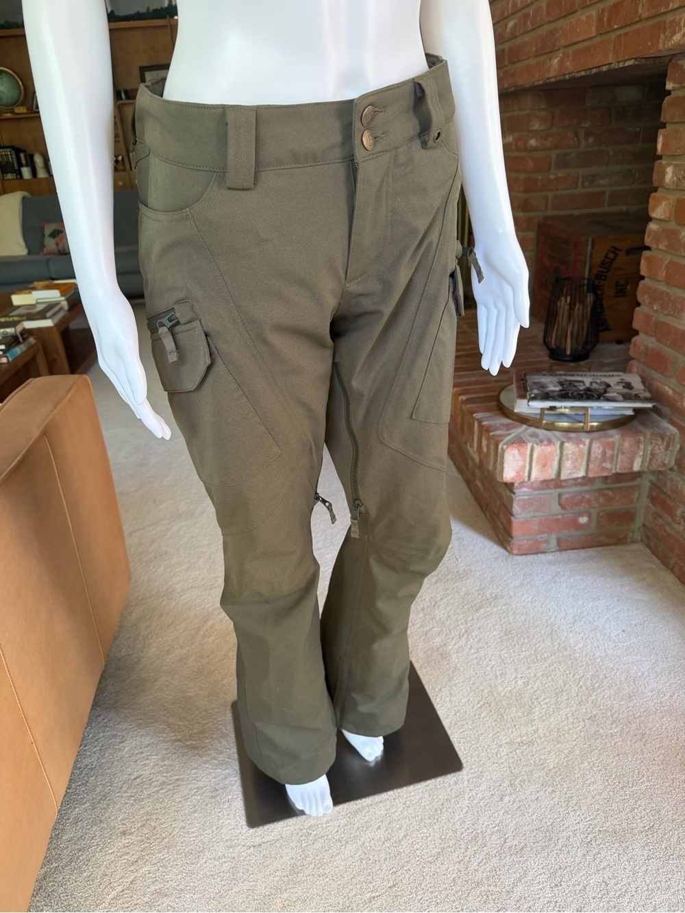 Women’s Burton Dryride Snowbaord Pants Olive Green